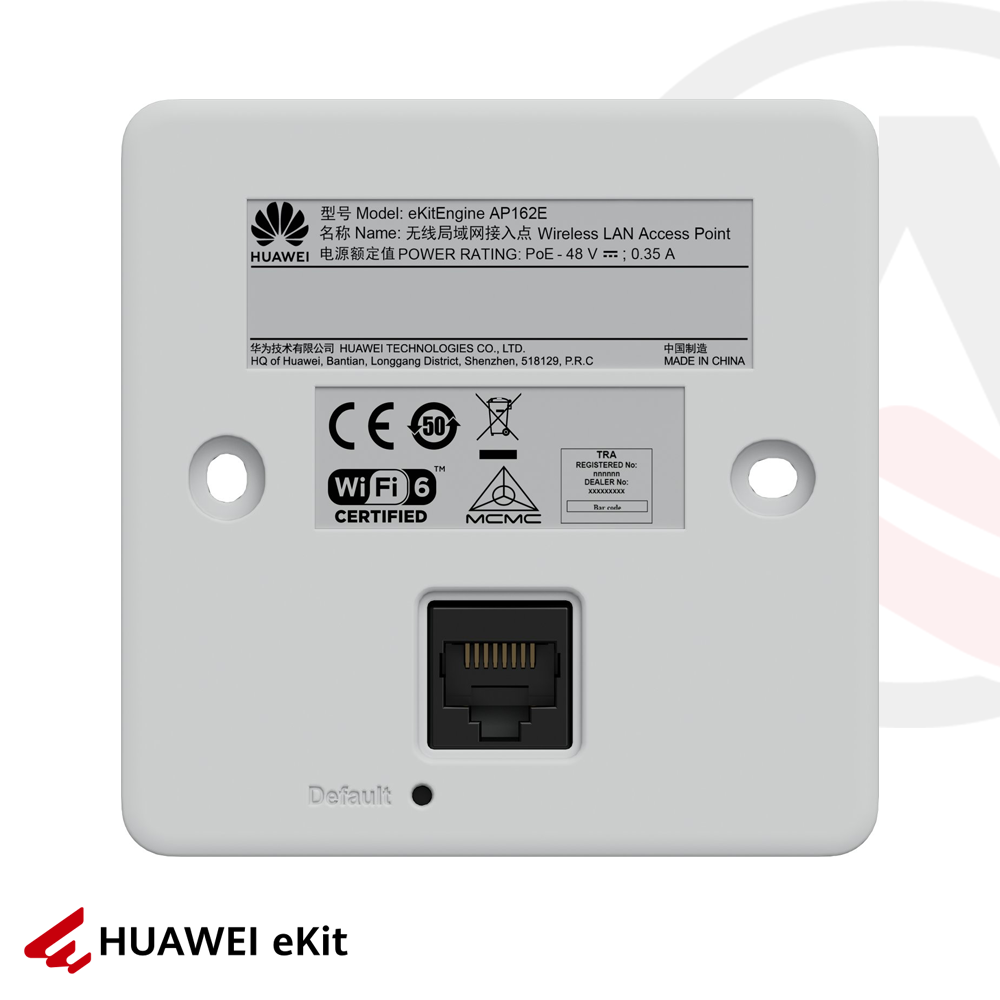 HUAWEI AP162E - WiFi6 İç Mekan Priz Tipi Dual Band Access Point