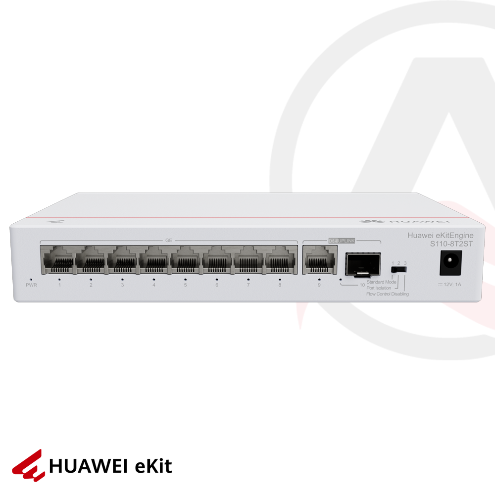 Huawei S110-8T2ST - 8 Port Gigabit Switch