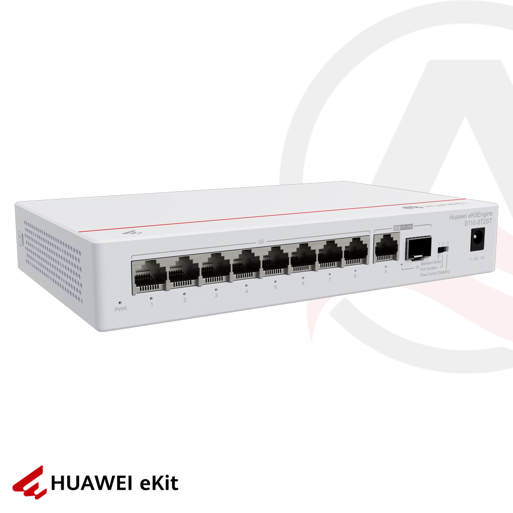 Huawei S110-8T2ST - 8 Port Gigabit Switch