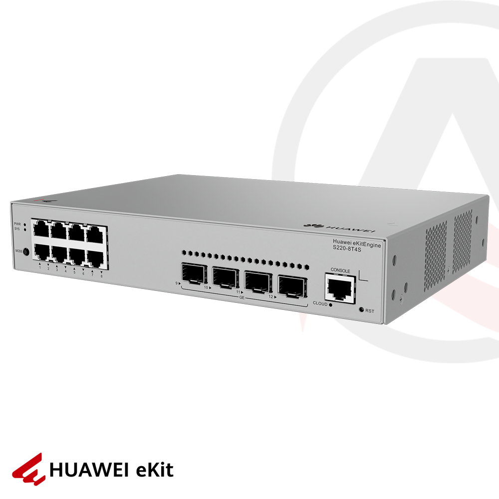 Huawei S220-8T4S - 8 Port, 4 Port SFP Gigabit Switch