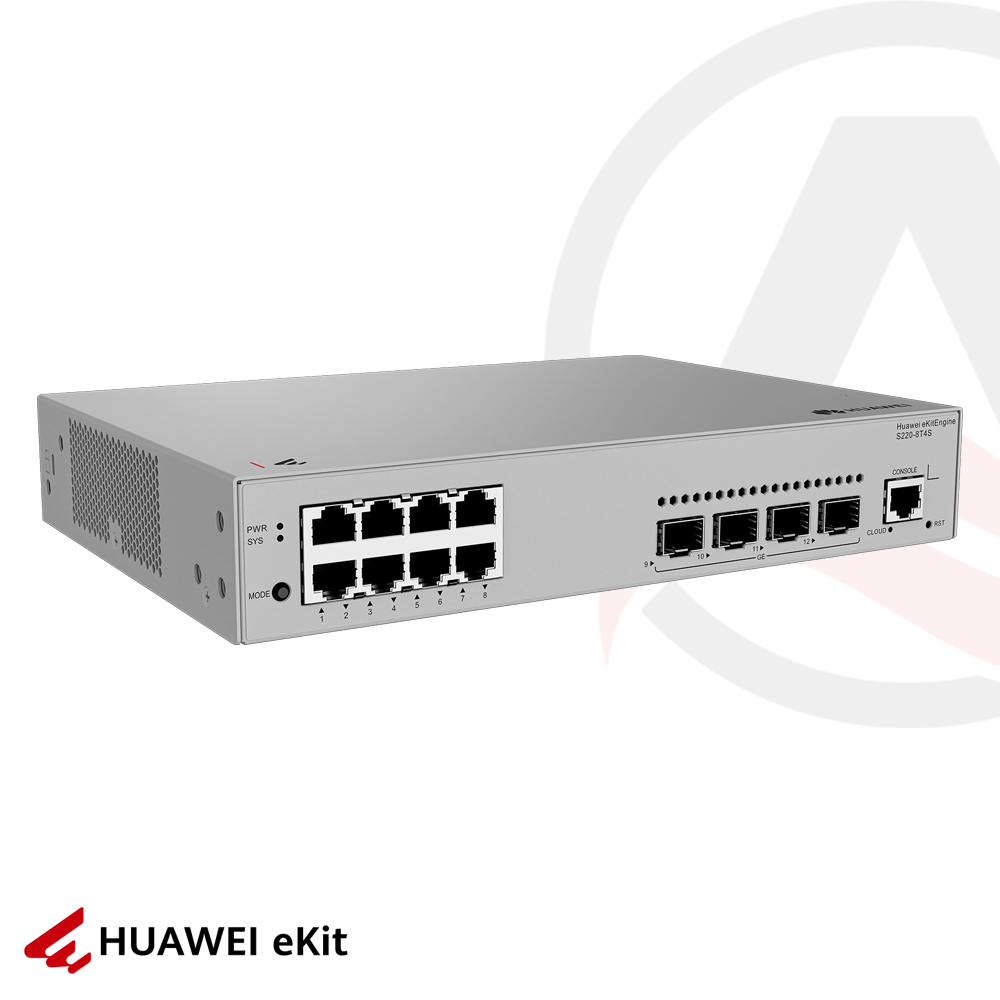 Huawei S220-8T4S - 8 Port, 4 Port SFP Gigabit Switch