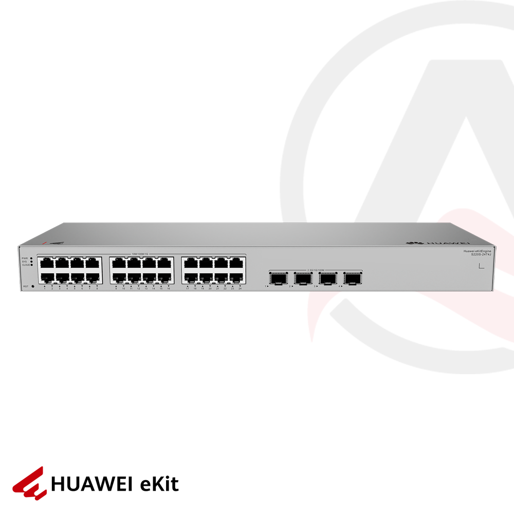 Huawei S220S-24T4J - 24 Port, 4 Port 2.5G SFP Gigabit Switch