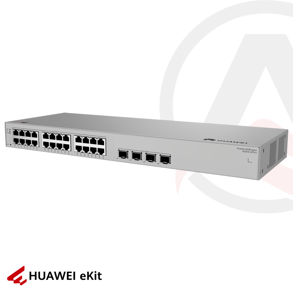 Huawei S220S-24T4JX - 24 Port, 2 Port 2.5G, 2 Port 10G SFP+ Gigabit Switch