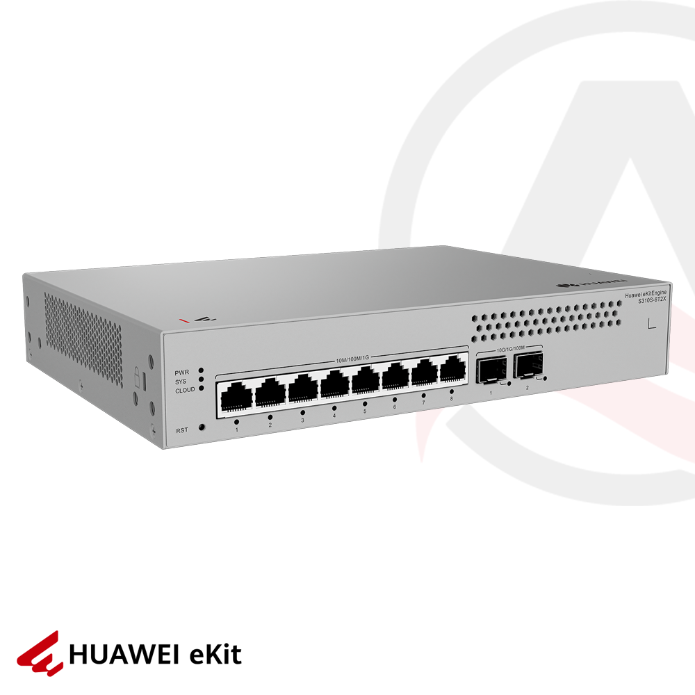 Huawei S310S-8T2X - 8 Port, 2 Port 10G SFP Gigabit Switch