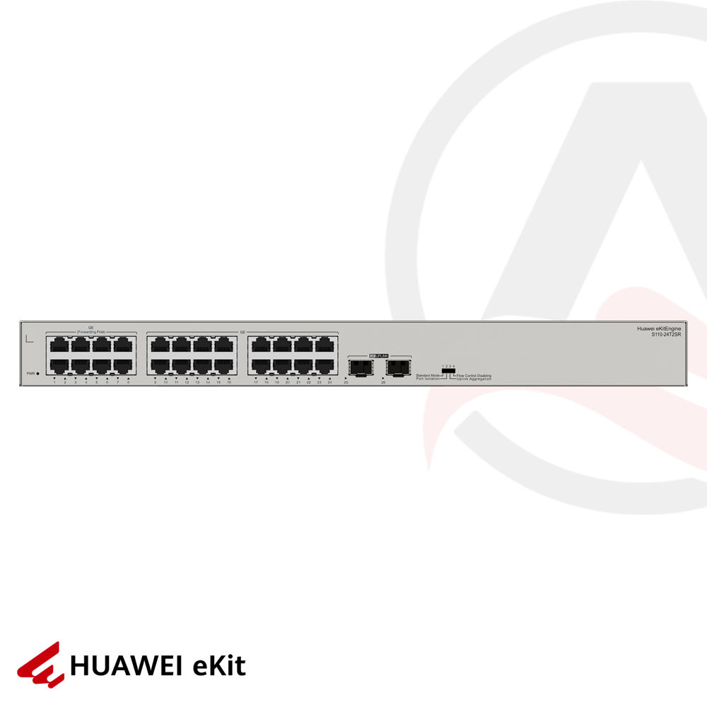 Huawei S110-24T2SR - 24 Port, 2 Port SFP Gigabit Switch