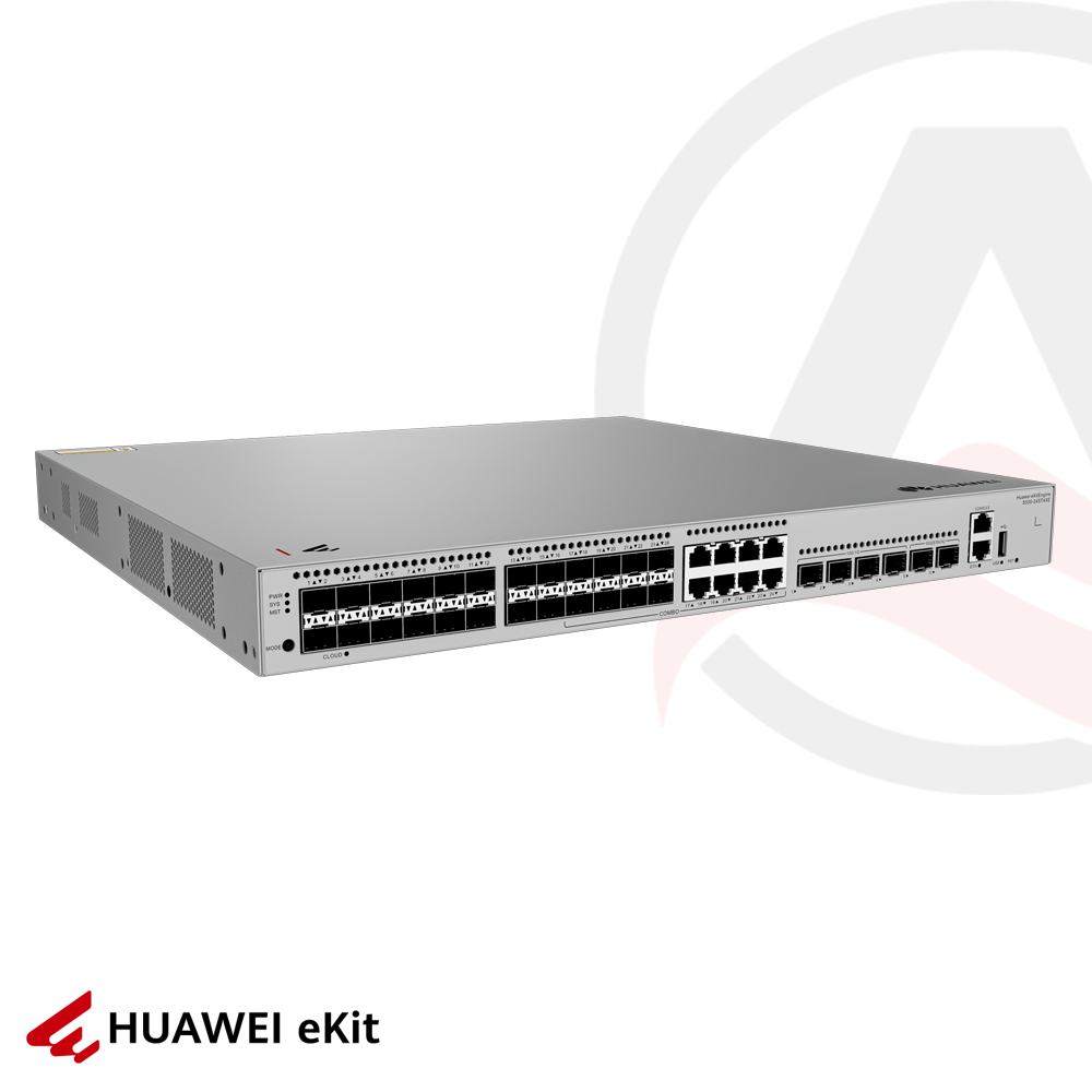 Huawei S310-24ST4X - 24 Port SFP, 8 Port Gigabit Combo, 4 Port 10G SFP, Gigabit L2 Yönetilebilir Switch